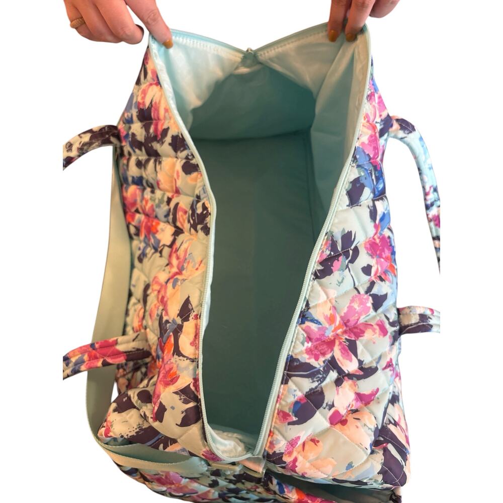 Vera Bradley XL Duffel- Floating Blossoms - Picture 2 of 8